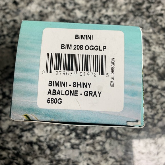 Authentic, Costa Bimini Shiny Abalone and Grey 580G. Genuine Costa - Picture 6 of 9